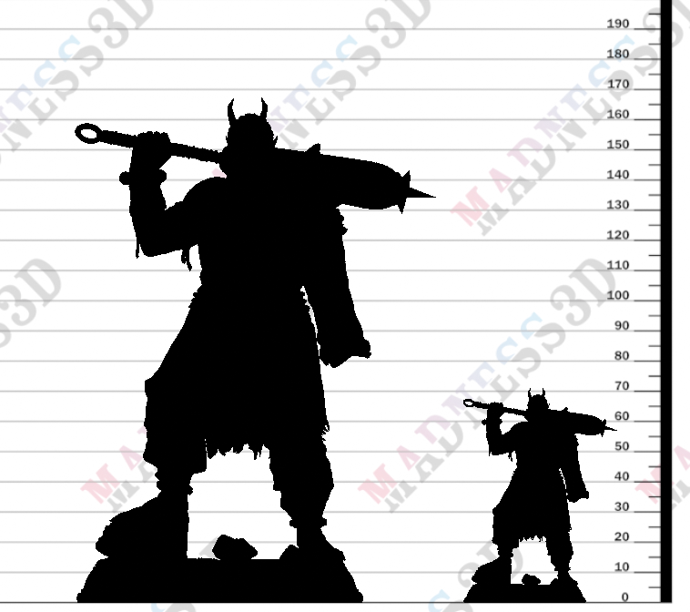 miniature Oni Onslaughter by DM Stash