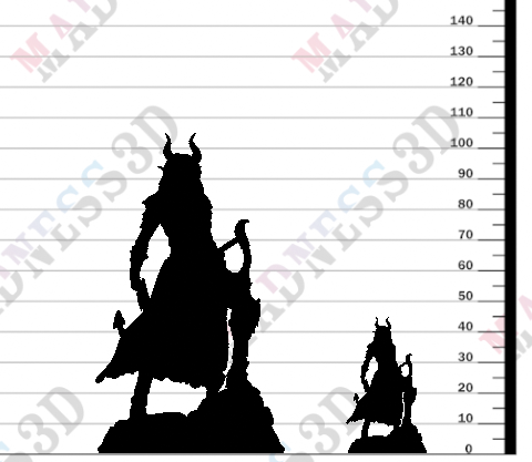 Miniature Elkava of the Sixth - Deception Huntress by DM Stash