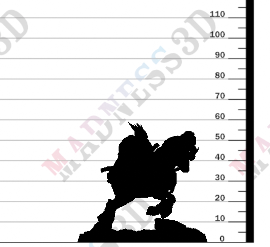 Miniature Drimulf Shortfuse on Fire Goat by Daybreak Miniatures