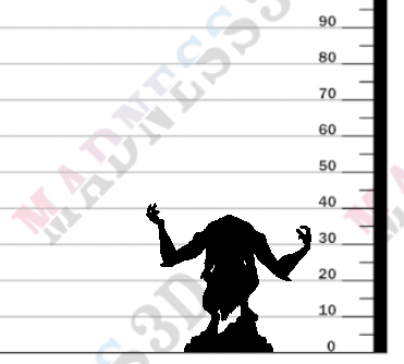 Miniature Many Eyed Monster by White Werewolf Tavern Miniatures