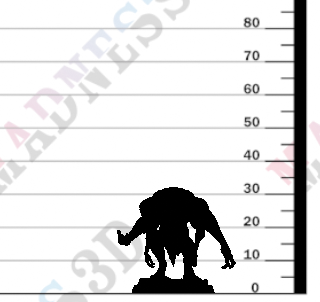Miniature Many Eyed Monster by White Werewolf Tavern Miniatures