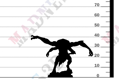 Miniature Many Eyed Monster by White Werewolf Tavern Miniatures