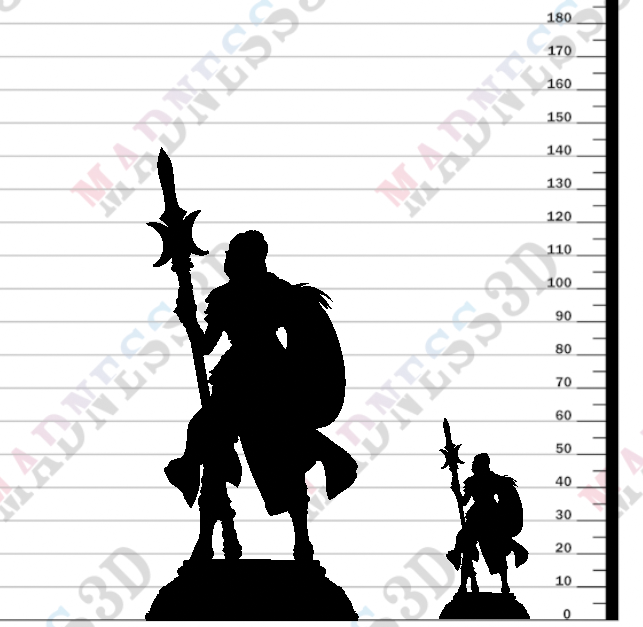 Miniature Ninera Glynvari - Cleric of the Moon by DM Stash