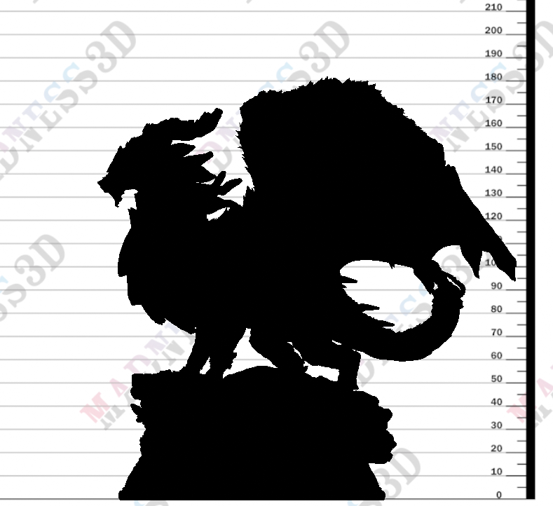 Miniature Underthwyn - Ancient Fey Dragon by DM Stash