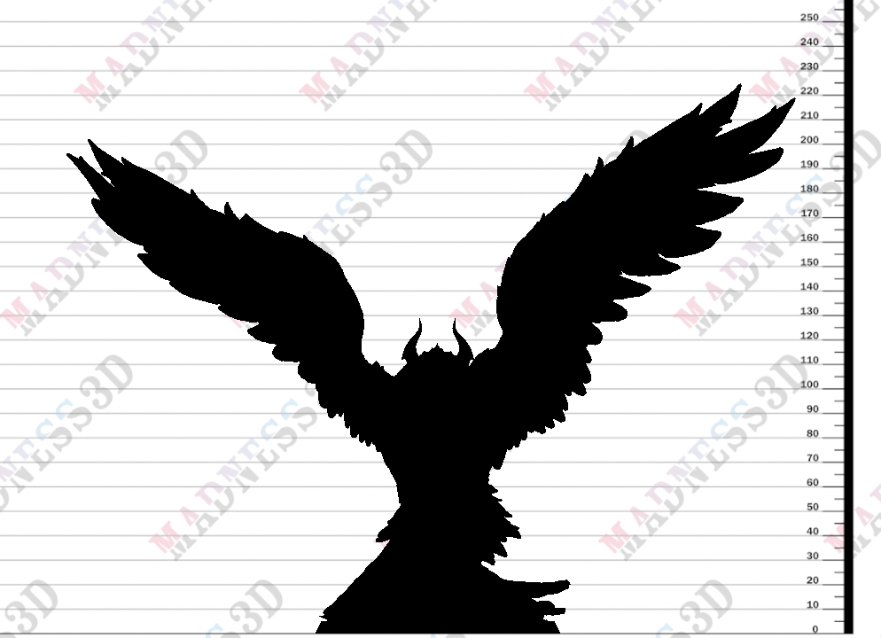 Miniature Great Owl Attack by Lord of the Print