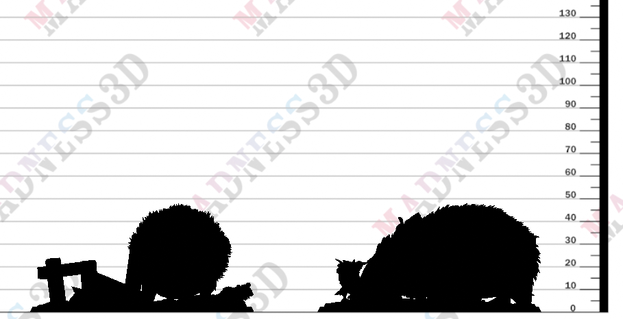 Miniature Hedgehog by Lord of the Print