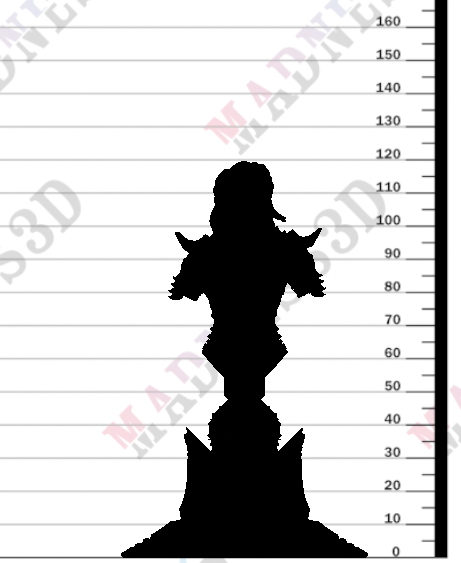 Vakara N'thara - Drow Assassin - Bust