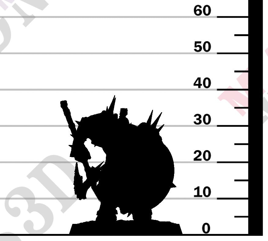 Infantry Orc - Spear Shield Battle Ready