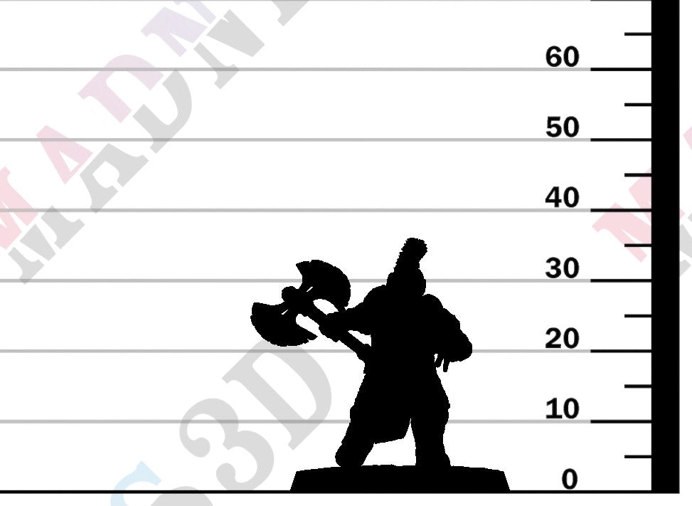 Dwarf Warrior - Axe Hit