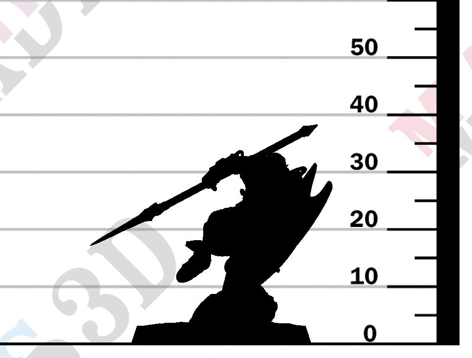 Moon Elf Sentinel - Charge Them Spear Shield