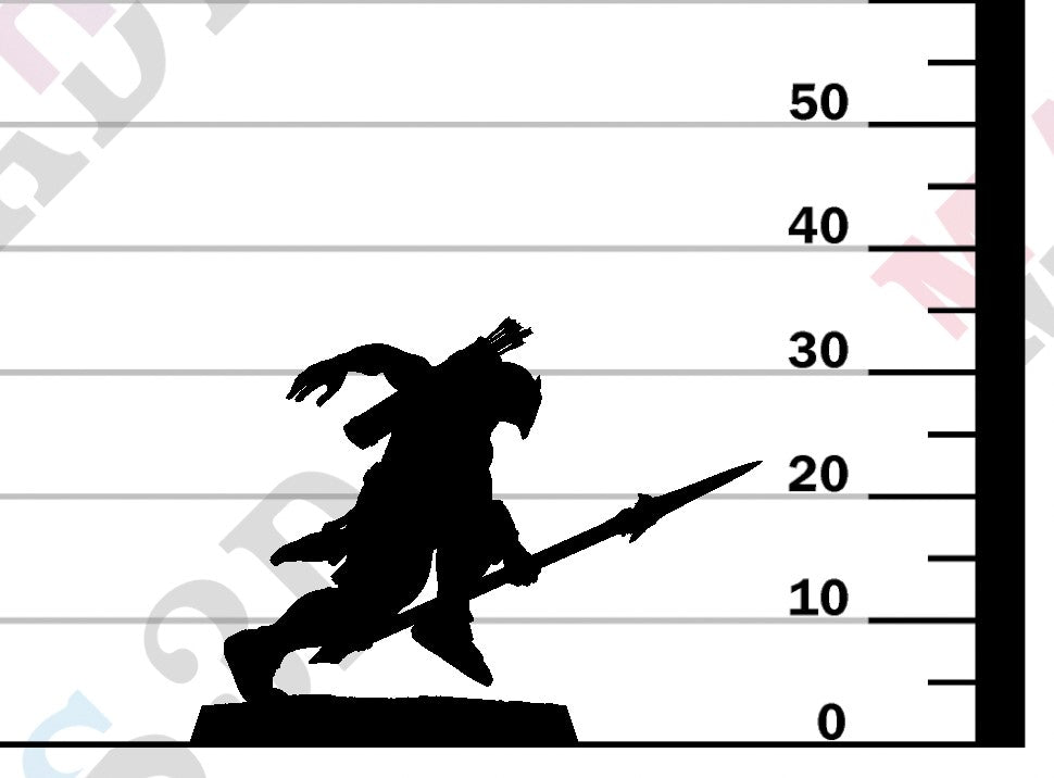 Moon Elf Sentinel - Run Spear
