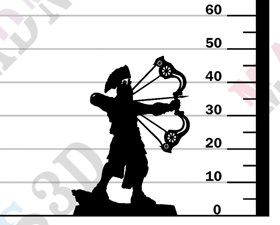 Moon Elf Sentinel - Jump Straight Bow B