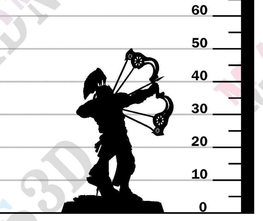 Moon Elf Sentinel - Shoot Up Bow