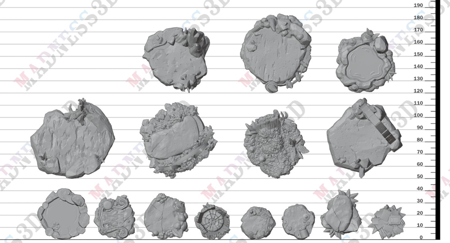 Fantastic Creatures Diorama Bases