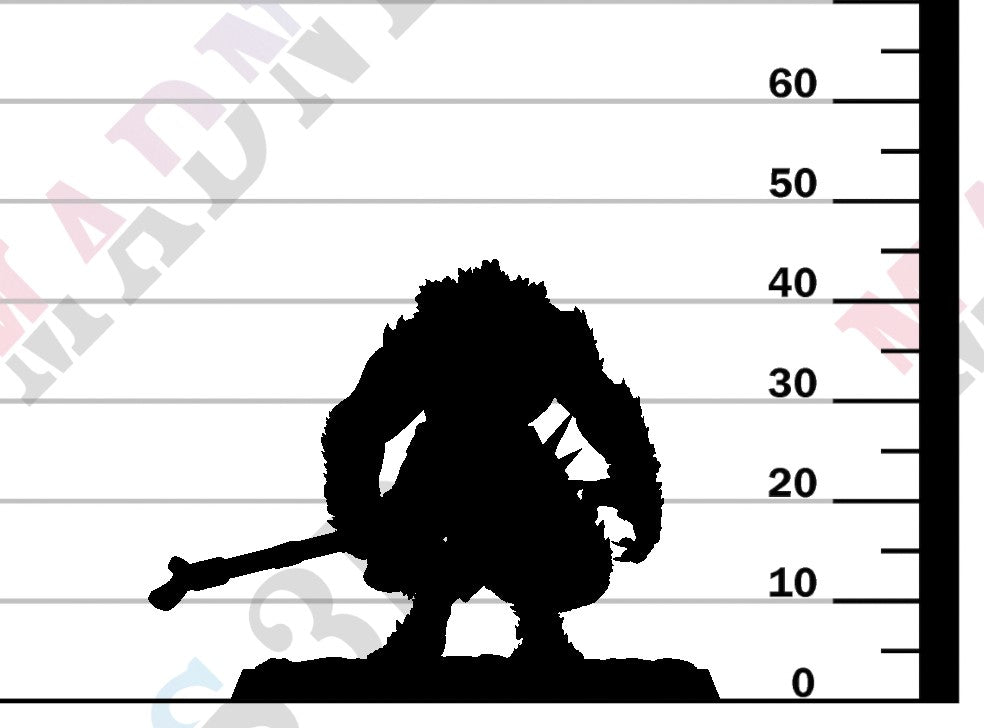 Lizardman Champion Dreadscale - Mace Stand