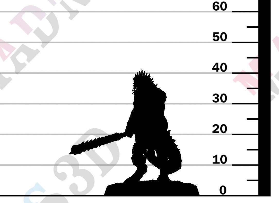 Lizardman Grimscale - Sword Stand