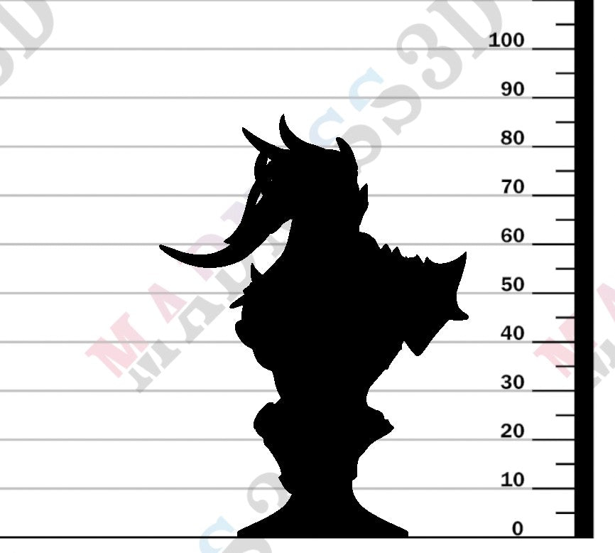 Vaeryss - Champion of Asmodeus - Bust