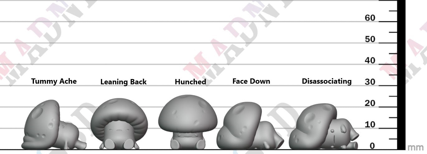 Mushies - Exhausted Little Mushroom Guys