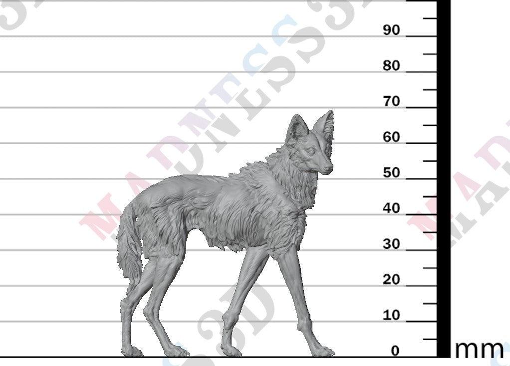 Maned Wolf Standing 1:16