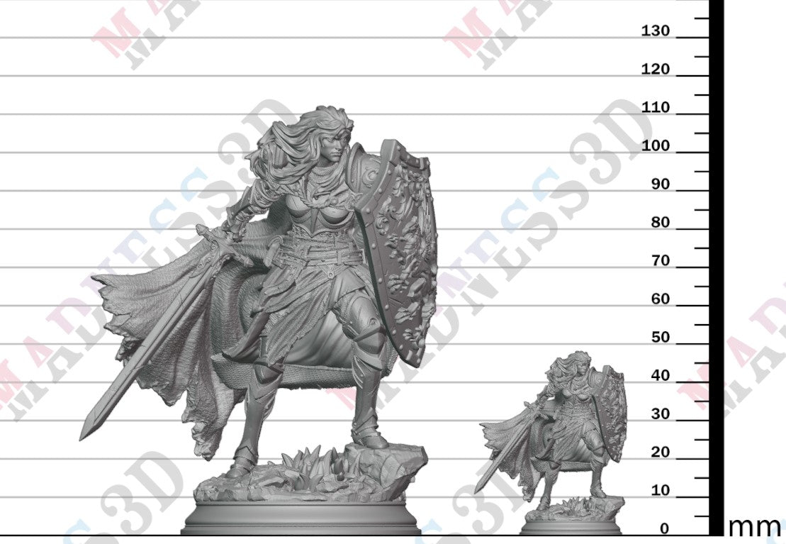 Lydia the Untarnished - Golden Griffin Sergeant