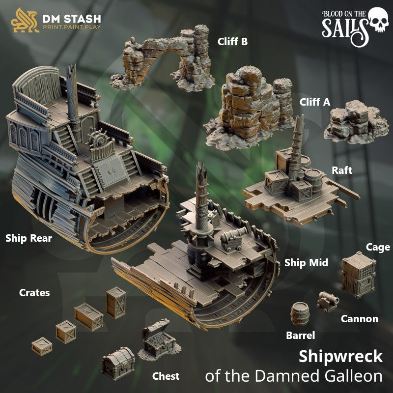 Shipwreck of the Damned Galleon