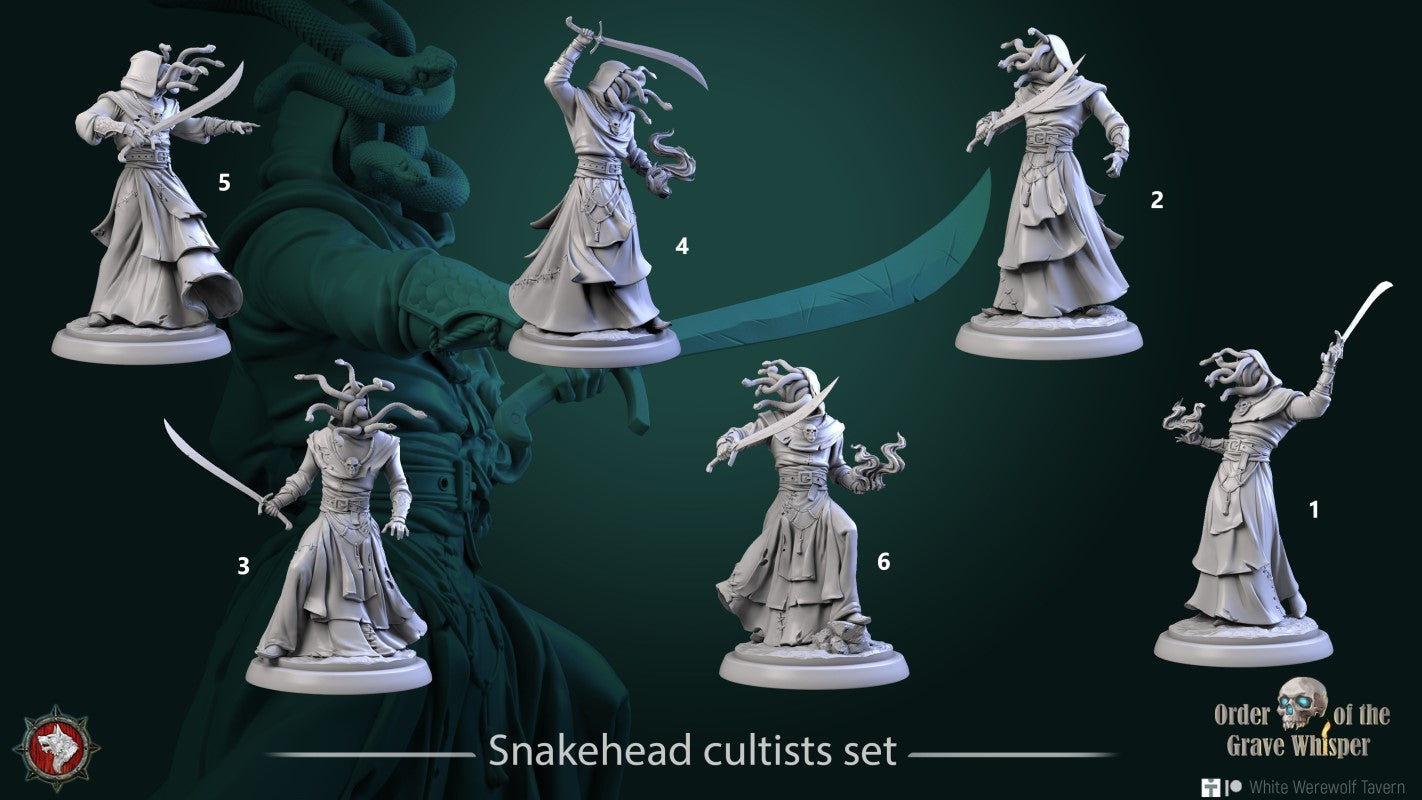 Snakeheads Cultists Set