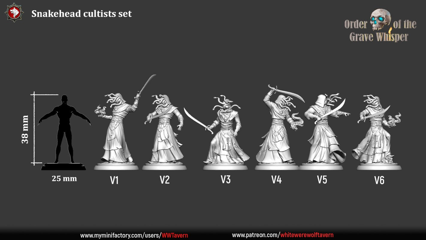 Snakeheads Cultists Set