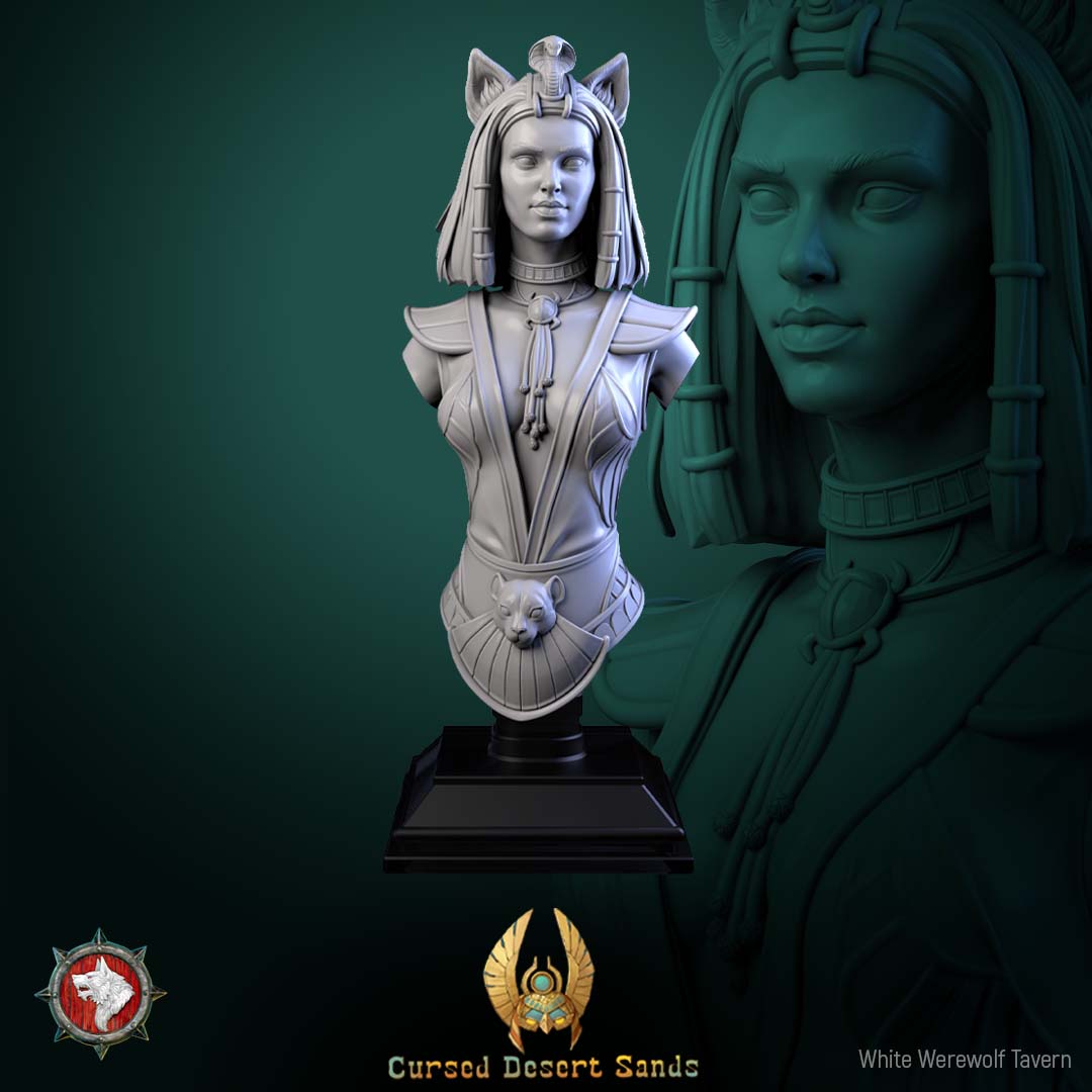 Sphinx Daughter of Sekhara - Bust