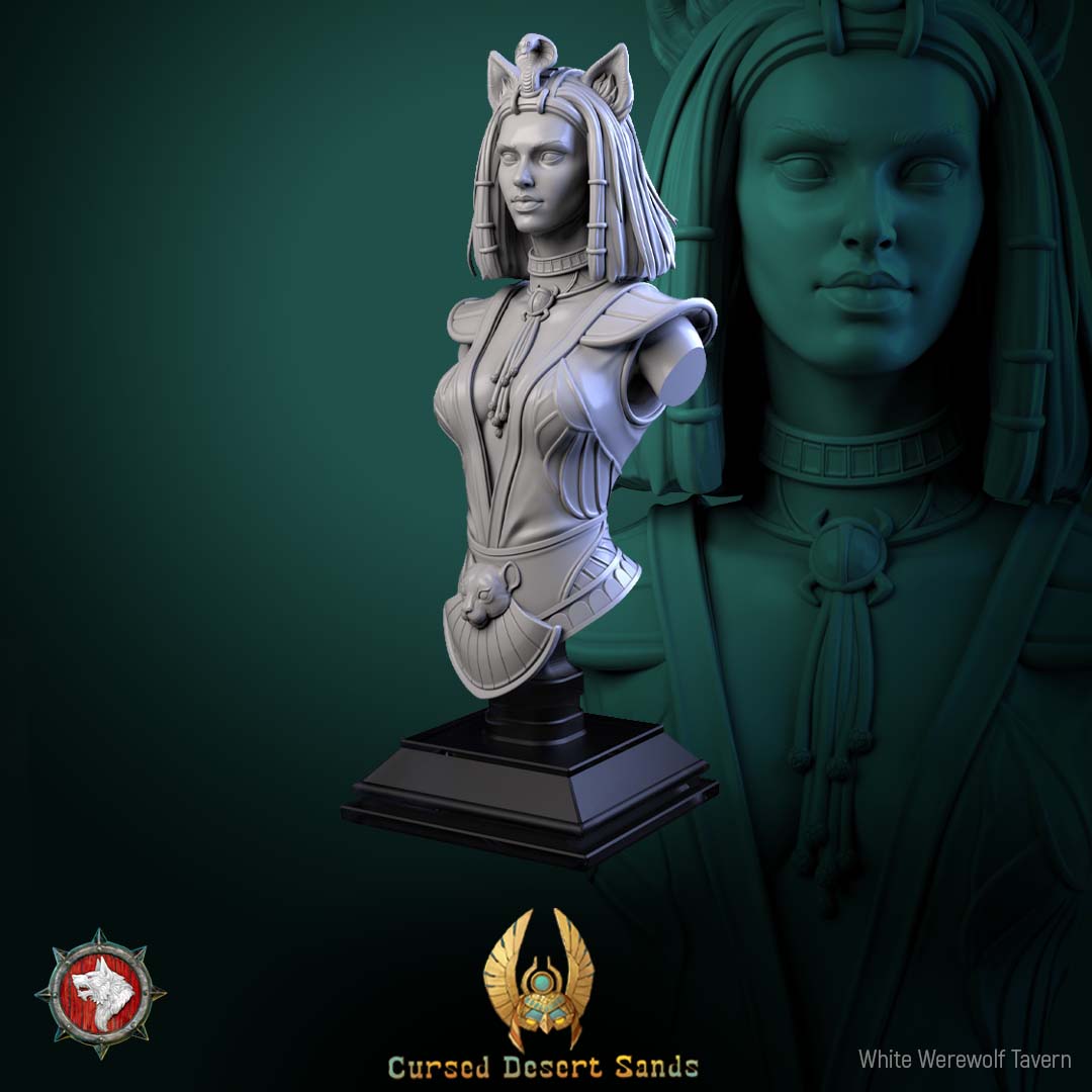 Sphinx Daughter of Sekhara - Bust