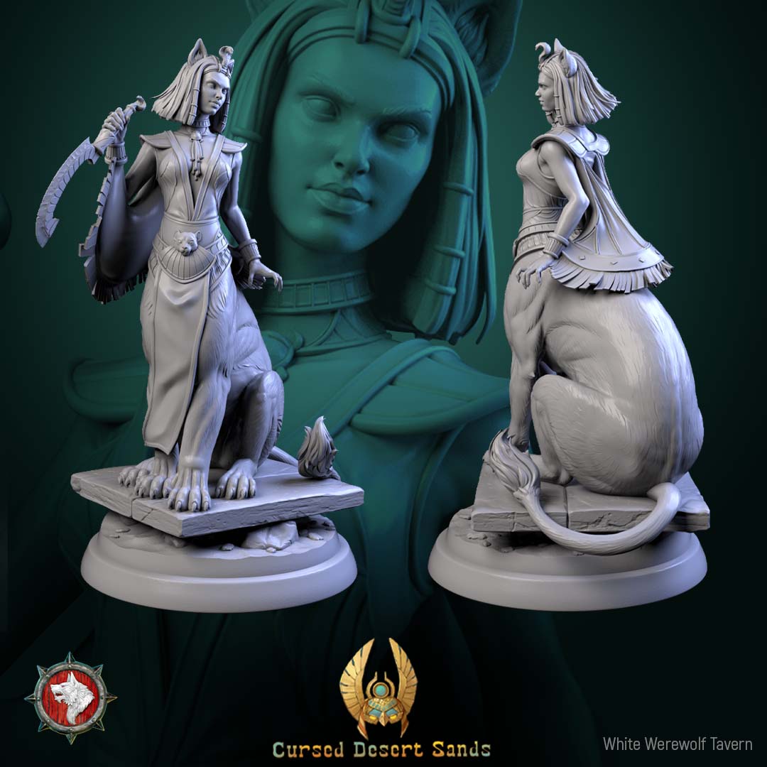 Sphinx Daughter of Sekhara - 75mm Scale