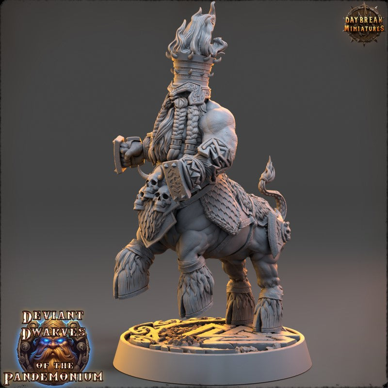Miniature Styrlong the Burning Guard by Daybreak Miniatures