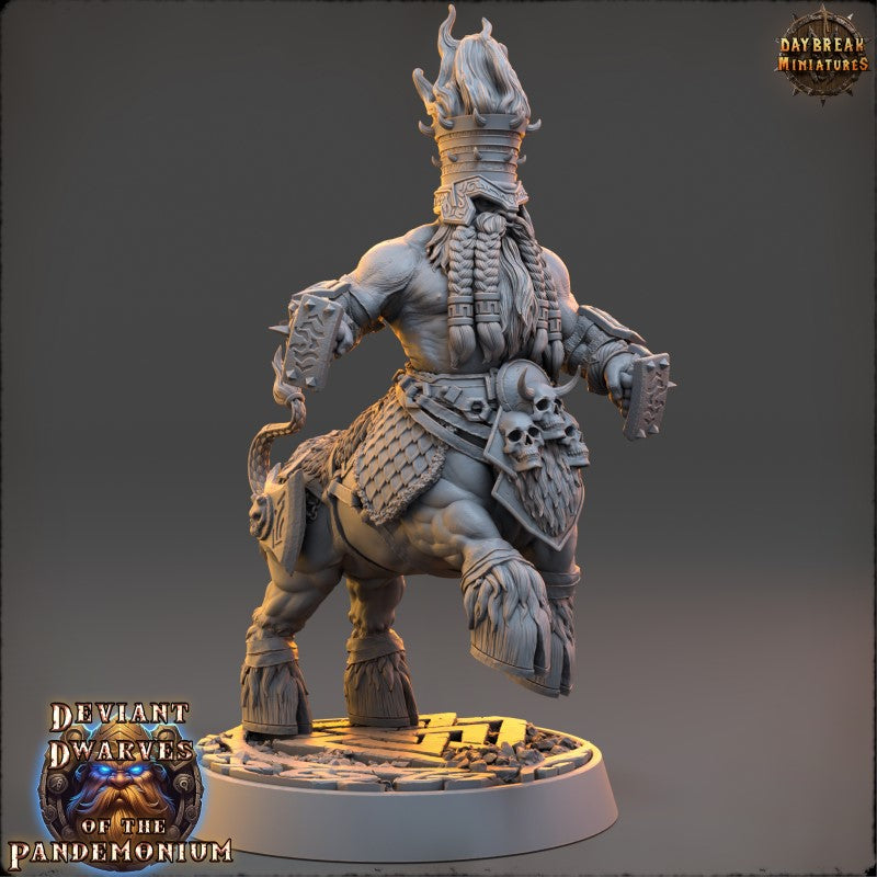 Miniature Styrlong the Burning Guard by Daybreak Miniatures