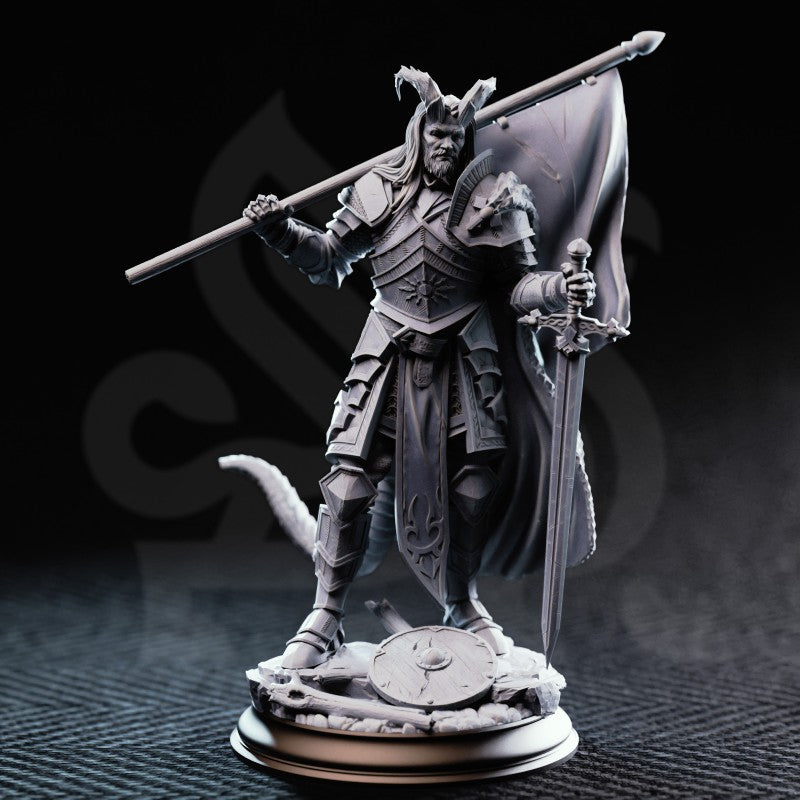 The Captain - Tiefling Veteran Soldier