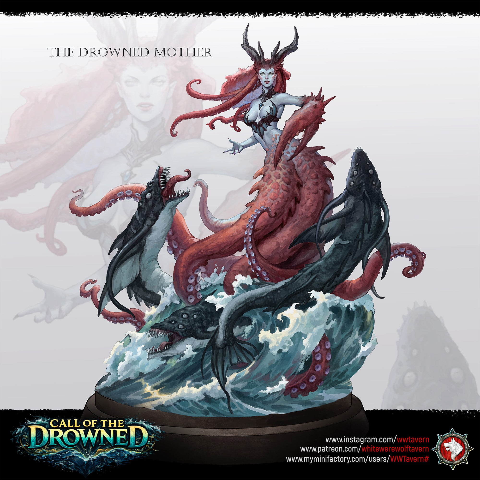 The Drowned Mother - Bust