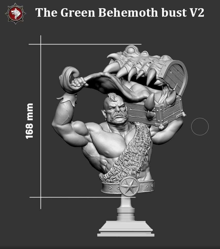 The Green Behemoth - Bust V2