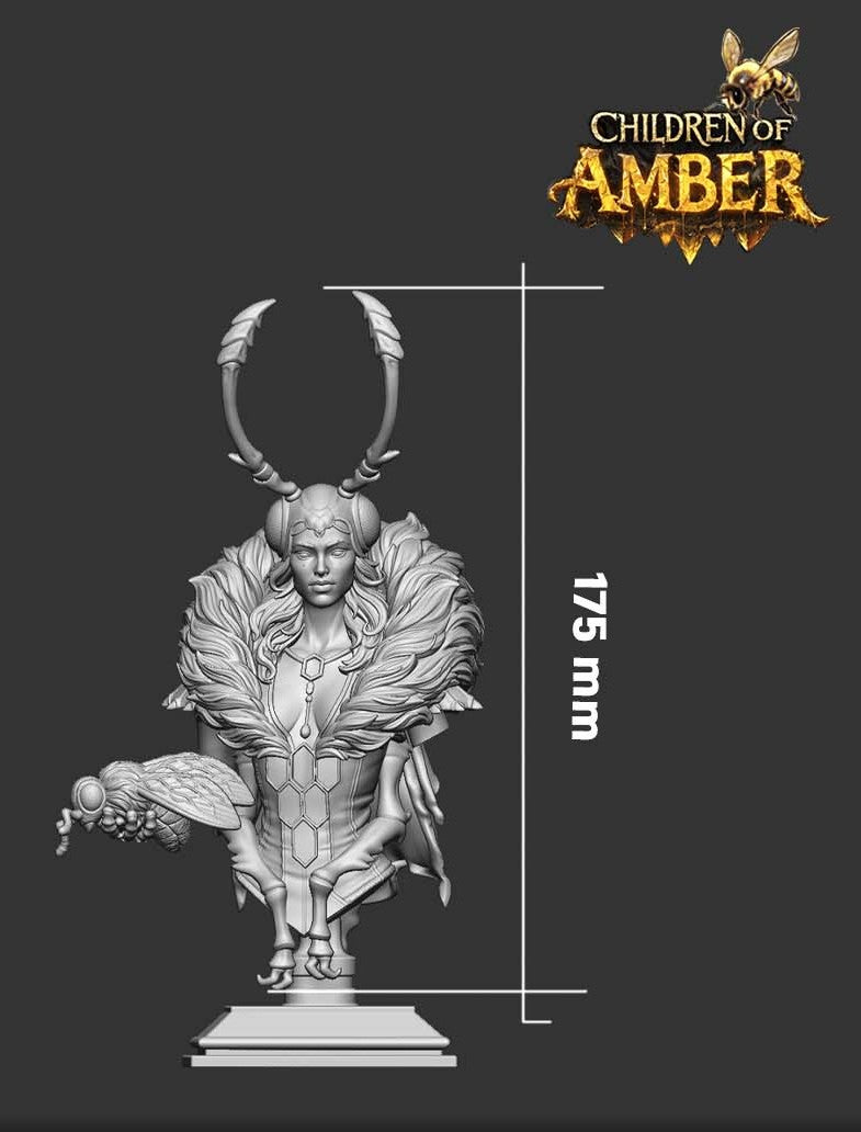 The Amber Queen - Bust