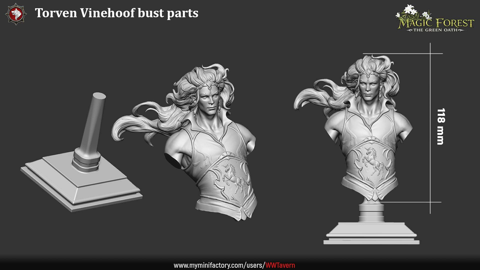 Torven Vinehoof - Bust