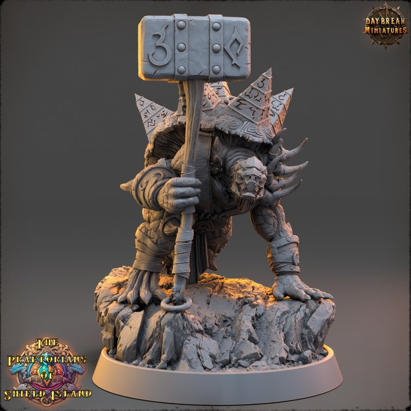 Miniature Trannu by Daybreak Miniatures