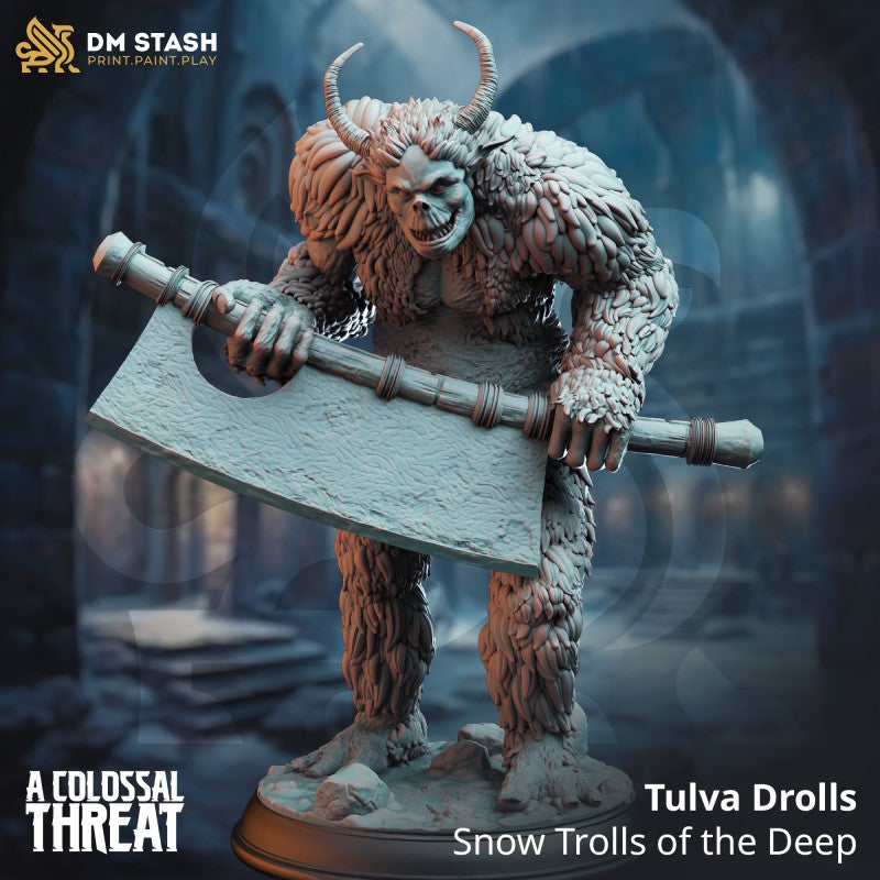 Tulva Drolls - Snow Trolls of the Deep - Cleaver