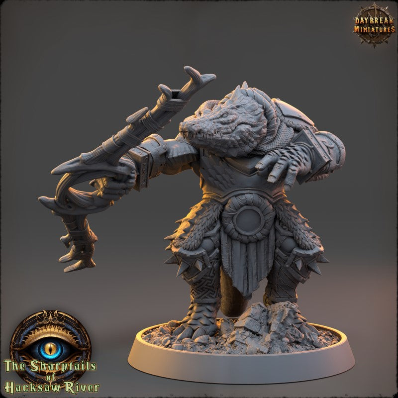 miniature Tungsten Pointmour by Daybreak Miniatures