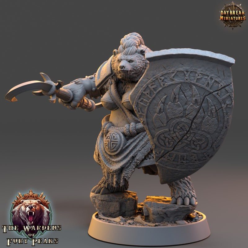 miniature Ursulla Rammer by Daybreak Miniatures