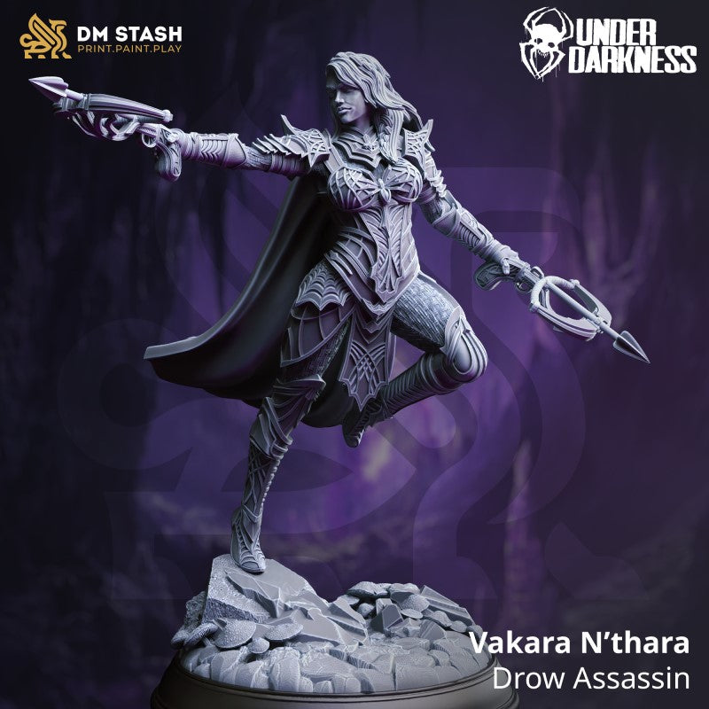 Vakara N'thara - Drow Assassin
