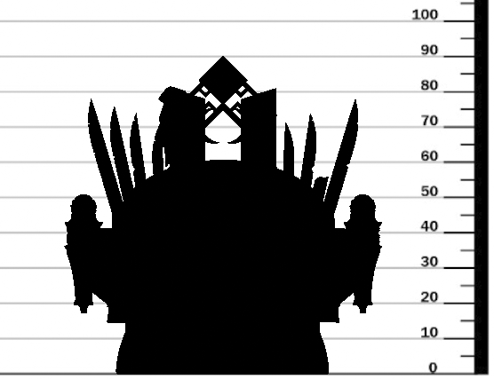 miniature Valius Hanar's Throne by DM Stash