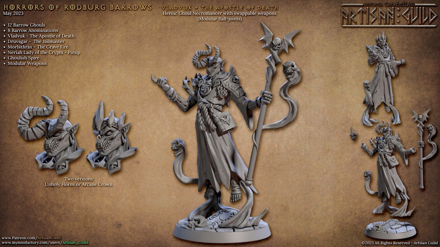 miniature Vladvuk the Apostle of Death by Artisan Guild