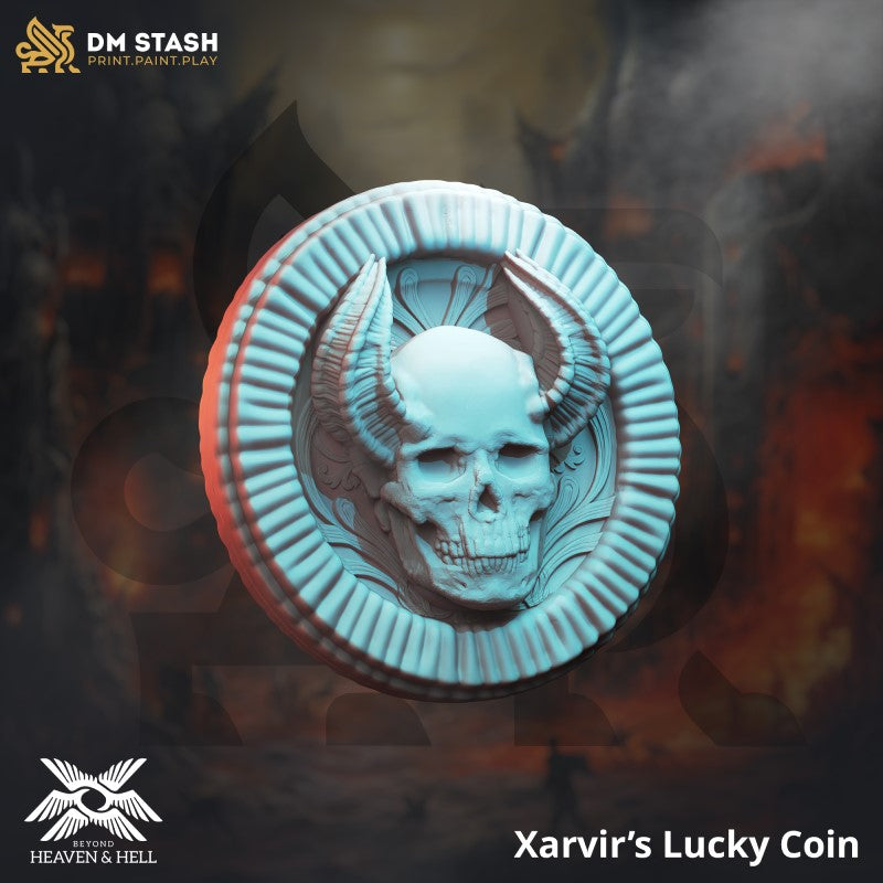 Miniature Xarvir Barikdral - The Lucky Devil by DM Stash
