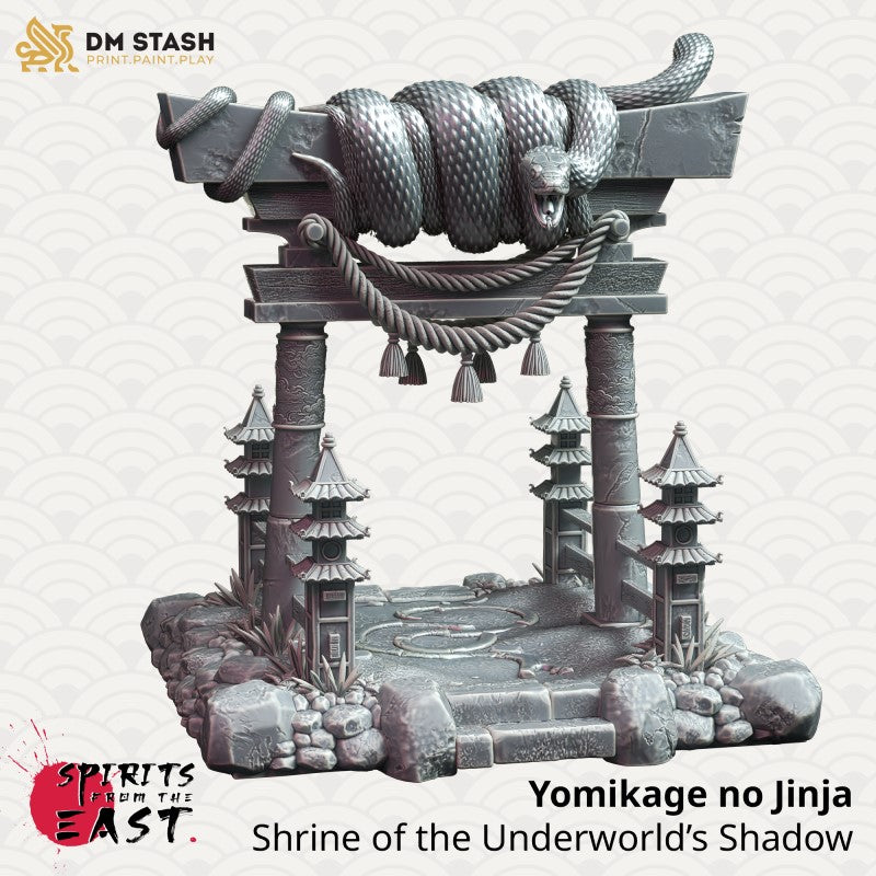 miniature Yomikage no Jinja - Shrine of the Underworlds's Shadow by DM Stash