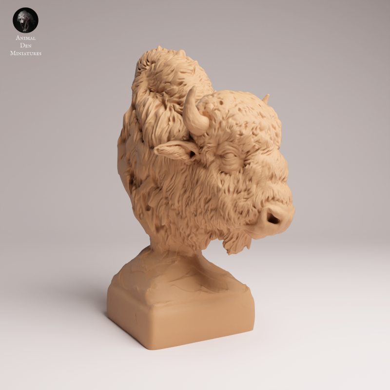 American Bison 1:16 - Bust