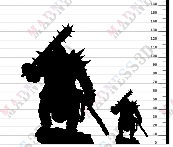 miniature Bruz the Basher - Second in Charge by DM Stash