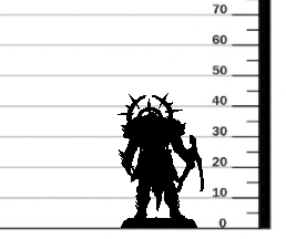 miniature Darknight Scythe - Chief by Lord of the Print