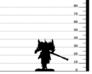 miniature Darknight Mace - Run by Lord of the Print